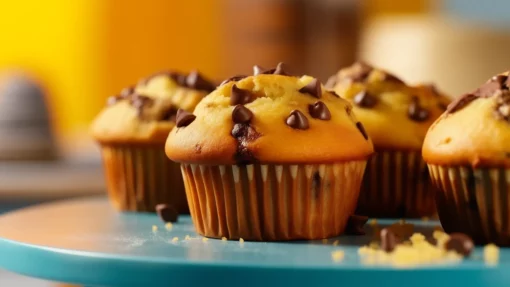 Banana Chocolate Chip Muffins