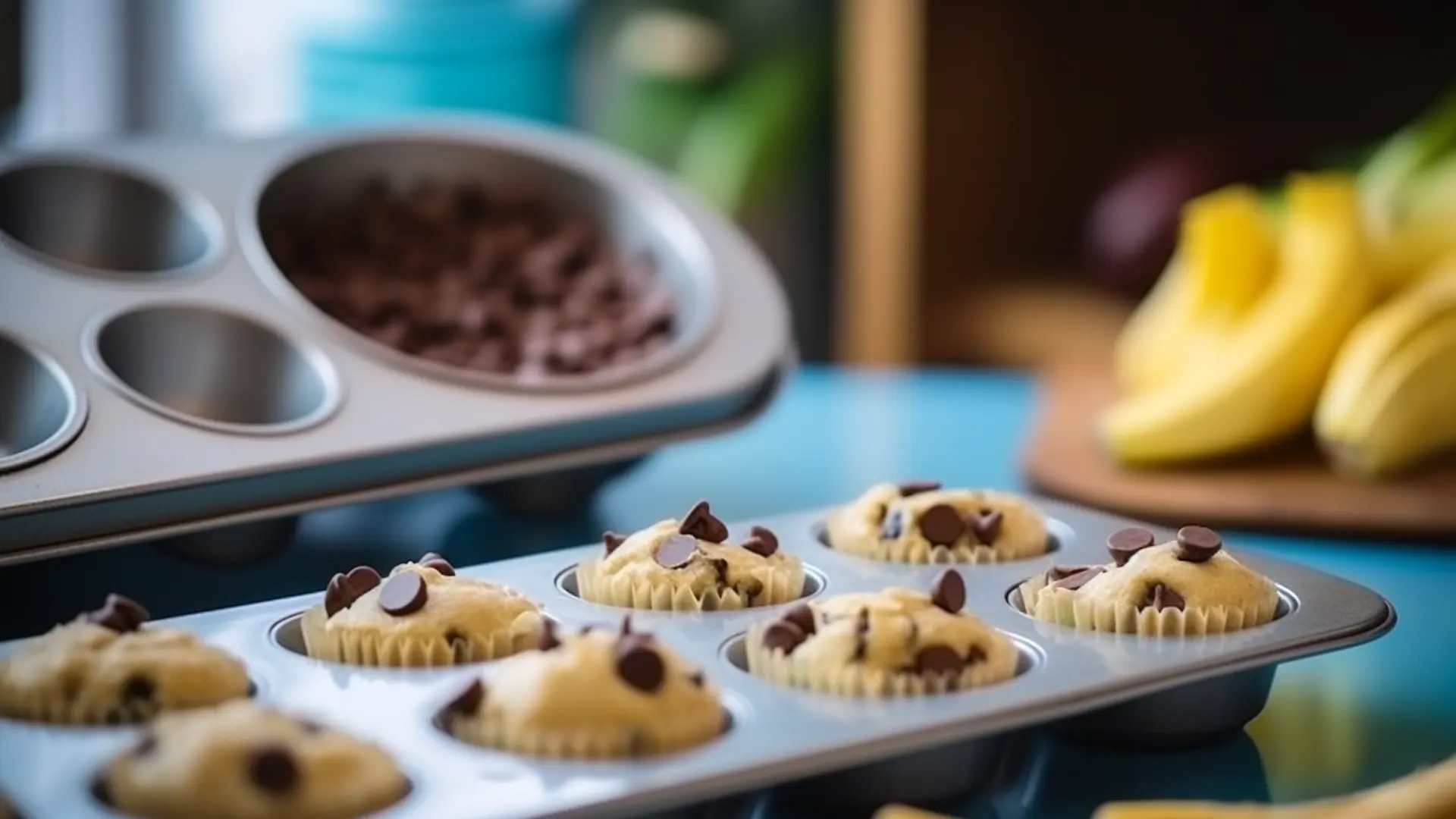 Banana Chocolate Chip Muffins Recipe