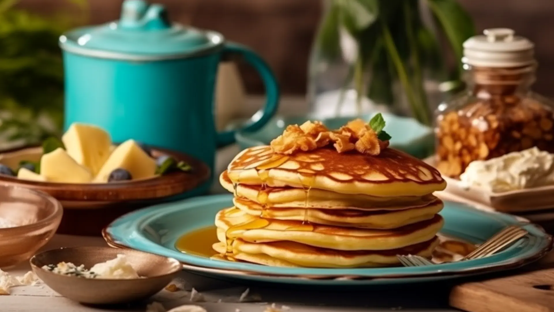 Best Fluffy Pancakes Breakfast